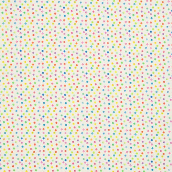 Baumwolle beschichtet Bunte Punkte by Swafing